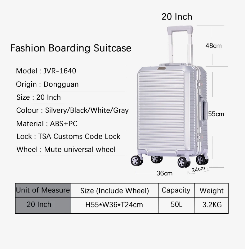 Customized Logo Print Luggage Sets 20