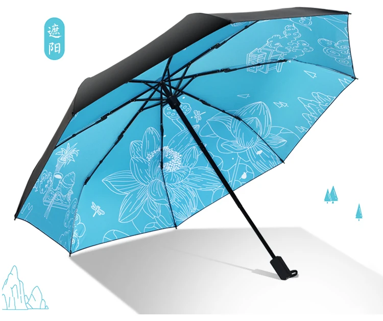 Fantastic Umbrella With Plastic Case China Outdoor Plastic Handle Fold
