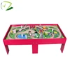 Thomas red Wooden track tables toy train table