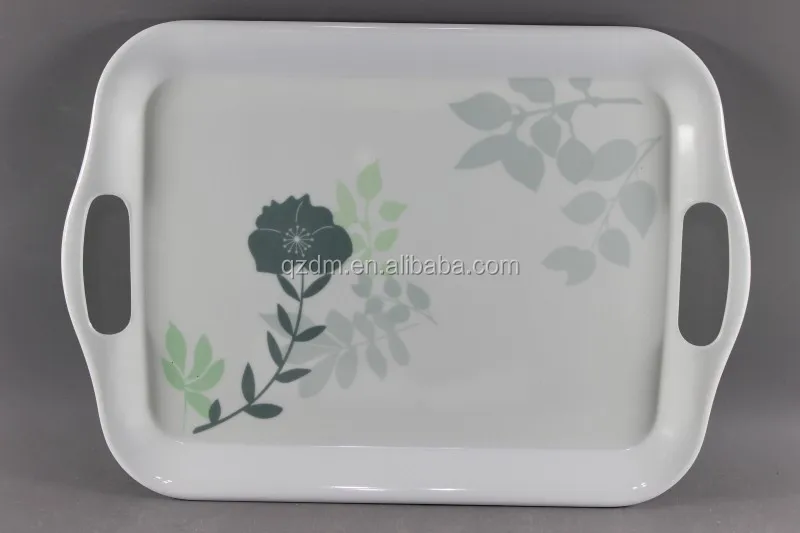 17.35inch Melamine serving tray 30% melamine tray
