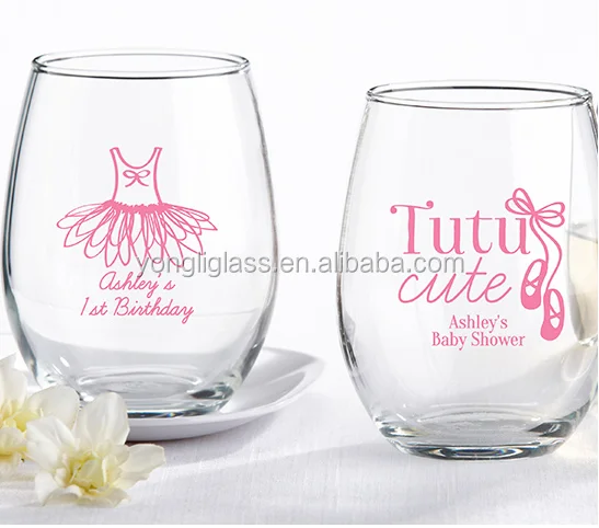 round bottom drinking glasses