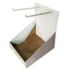 Custom Corrugated Paper Cardboard Display Box Wholesale with Pegs Hooks