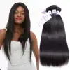Young Queen virgin brazilian human hair wet and wavy weave straight hair bundles 24 26 inches cuticle aligned hair raw 10a