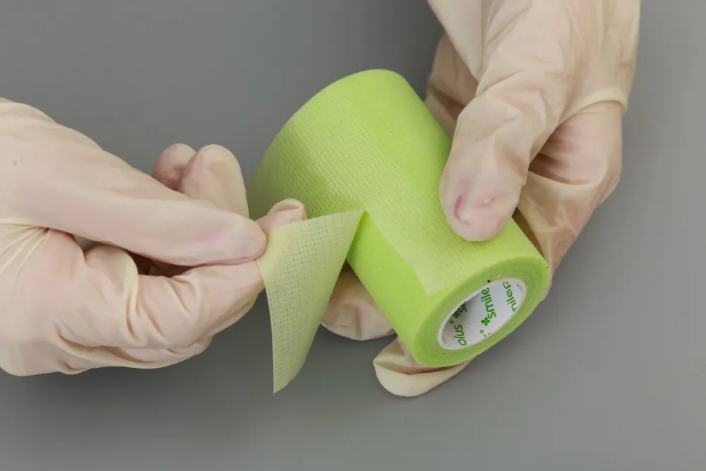 Medical Grade Low Allergy Silicone Tape For Eyelash Extension Reusable