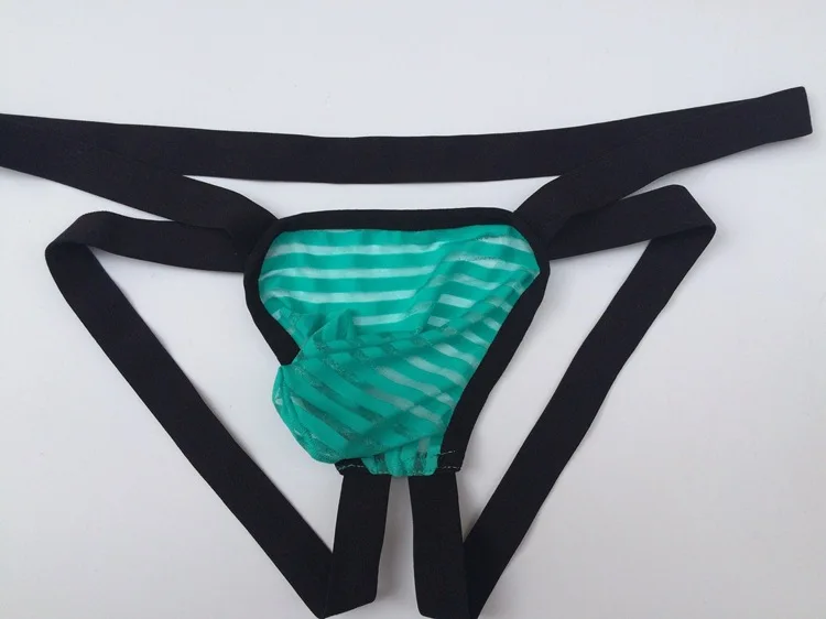 Mens Mesh Thongs Lingerie Breathable Briefs Sexy Underwear See-through ...