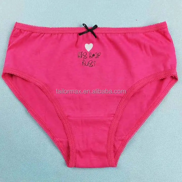 China Bulk Cheap Wholesale Teen Girl Panties Stock Apparel Stock