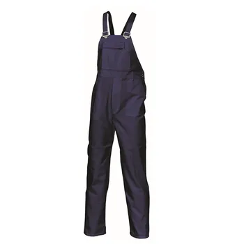 blue bib and brace overalls