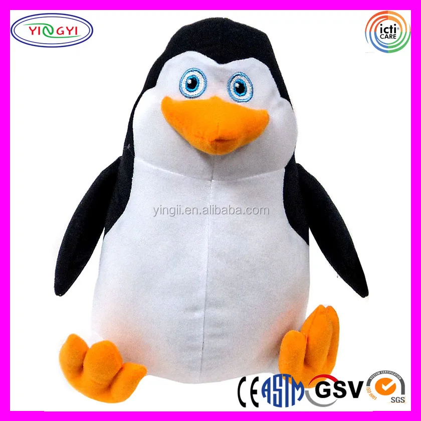 madagascar penguin stuffed animal