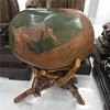 High quality natural beautiful green rust jade for decoration