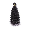 Customer High Feedback Natural Raw Indian Temple Hair Wholesale Price, 100 Virgin Deep Wave Remy Human Hair Extension