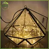 New Home Modern Decorative Florarium Geometric Terrarium Plants Decor Floral Vases Handmade Plant glass roman style flower pot