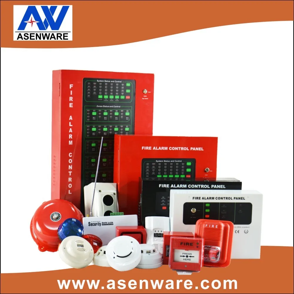 4 Zone Conventional Fire Alarm Control Panel