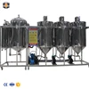 Stainless steel 500 kg/h batch deodorization coconut crude oil refining mill machine