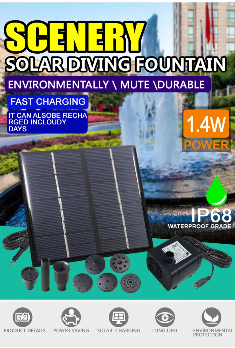 Solar Wasser Brunnen Pumpe Fur Garten Buy Solarpumpe Brunnen Pumpe Solar Brunnen Product On Alibaba Com