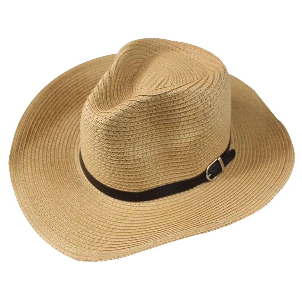 men's crushable straw hats