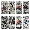 For iPhone 11 Pro Max Xs Max 7 7Plus 6 6S 6Plus 5 Cartoons Marvel Batman Spider Man Wonder woman Captain America Soft Phone Case