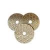 New Pattern 100mm 3 step wet and dry diamond polishing pads for marble granite eng. stone, quartz and porcelain