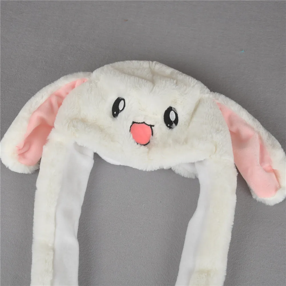 funny plush bunny hat