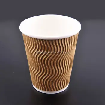 10oz Disposable Paper Coffee Cups 