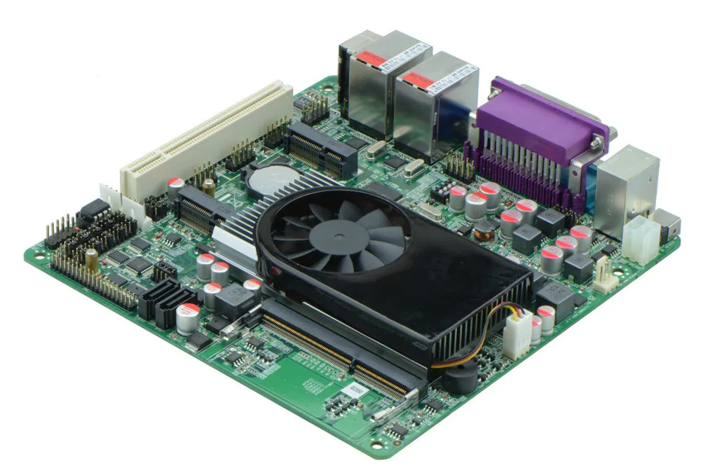1.86ghz Dual Core Embedded Mini Itx Motherboard With Pci,Mini Pcie Slot
