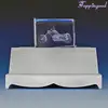 3D Engraved Motorcycle Crystal Cube For Boy Table Decoration