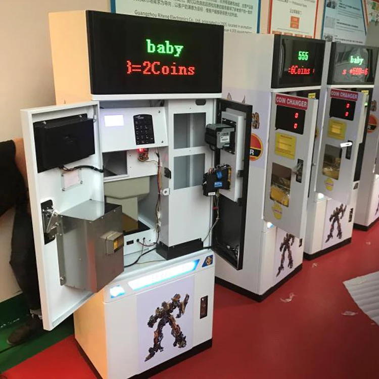 Sino Star Sales Automatic Money Changer Vending Machine Hot Coin