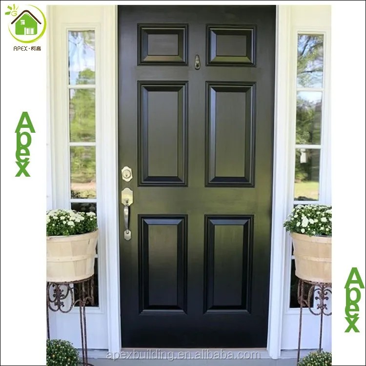 6 Panel Solid Wood Door Interior Doors Buy 6 Panel Solid Wood Door Interior Doors Product On Alibaba Com