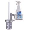 Household Cleaning Tools wall mounted unique aluminum toilet brush holder