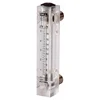 Water Flowmeter LZM Panel Mount Acrylic Flowmeter Square Panel style flow