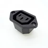 Top quality ac connector c14 c13 inlet ac power inlet socket outlet iec c13 socket c13 angled connector