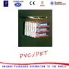 European standard j hook hang tabs low price/adhesive pet sticker