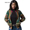 SM92168E green wholesale cheap african printing jackets for women