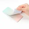 Promotional Custom Logo Printing Recycled Block Memo Pad Cube desk organiser candy-color durable sticky note