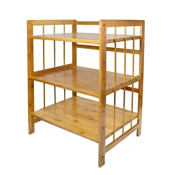 Kitchen Shelf Wooden Bamboo Wooden Microwave Oven Stand Buy