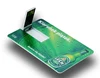 Custom Logo Printing 512mb Memory Flash Disk,Fashion Bank/Credit/usb 2.0 Memory Stick Flash Pen Drive Green