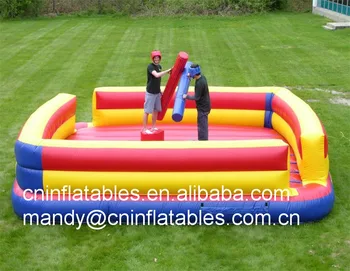inflatable gladiator game