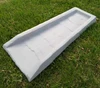 Grey plastic Rain Gutter Downspout Splash Block for America market