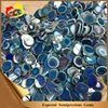Top machine polished cut blue natural agate slices