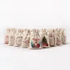 Drawstring Pouch Christmas Gift Jute Bag
