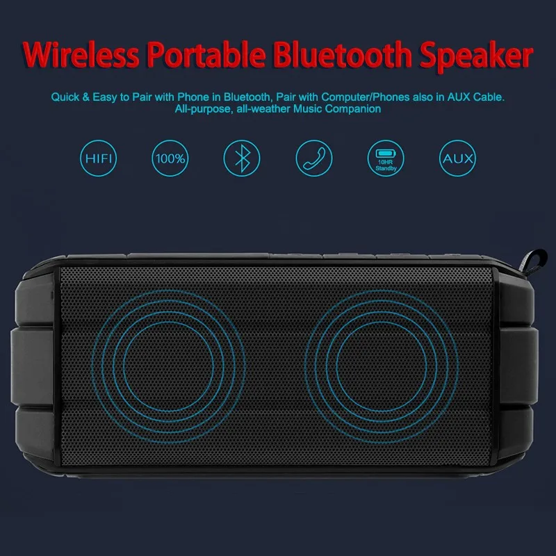 New Product Ideas 2019 Portable Outdoor Waterproof Speaker for mobile phones - ANKUX.COM