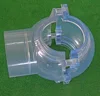 plastic transparency parts PP plastic cover polypropylene customized parts