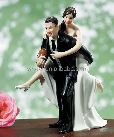 Football Wedding Cake Toppers Buy Wedding Doll Cake Topper Resin Gay Wedding Cake Topper Chinese Wedding Cake Topper Product On Alibaba Com