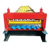 colour steel metal roof shingles roll forming machine ce hi-rib metal roof roll forming machine roof profiling machine