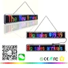 wireless blue tooth multi-language portable desktop o hanging necklace LED billboard 5V or 12V indoor message display