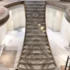 Project Natural Stone Anti-slip Marble Tile Stair Open Book Marble Stair Step