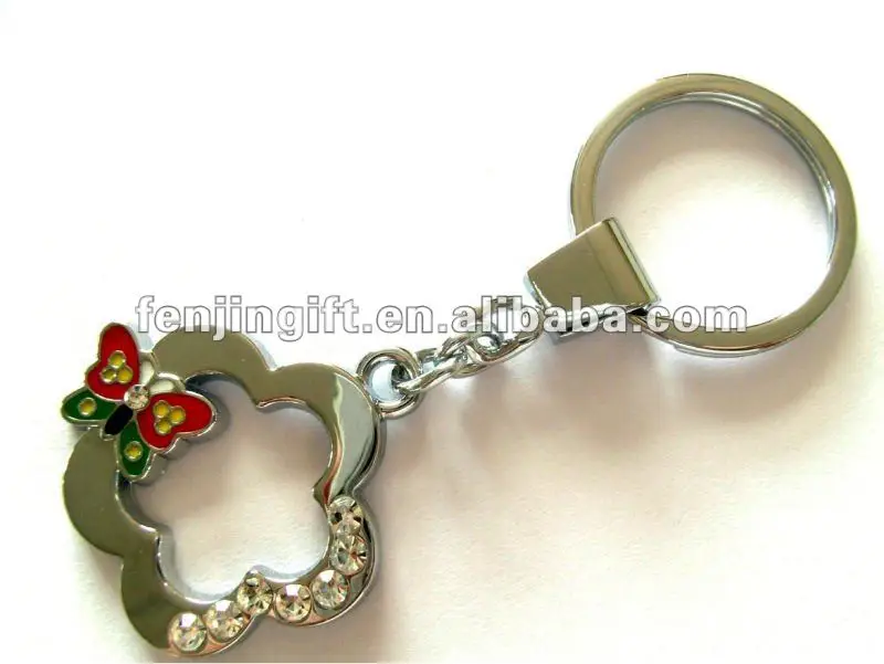 metal teddy bear keyring