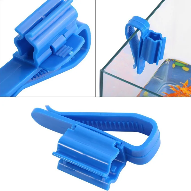Aquarium Water Pipe Holder Water Tube Clamp Fixed Clip Fish Tank Hose