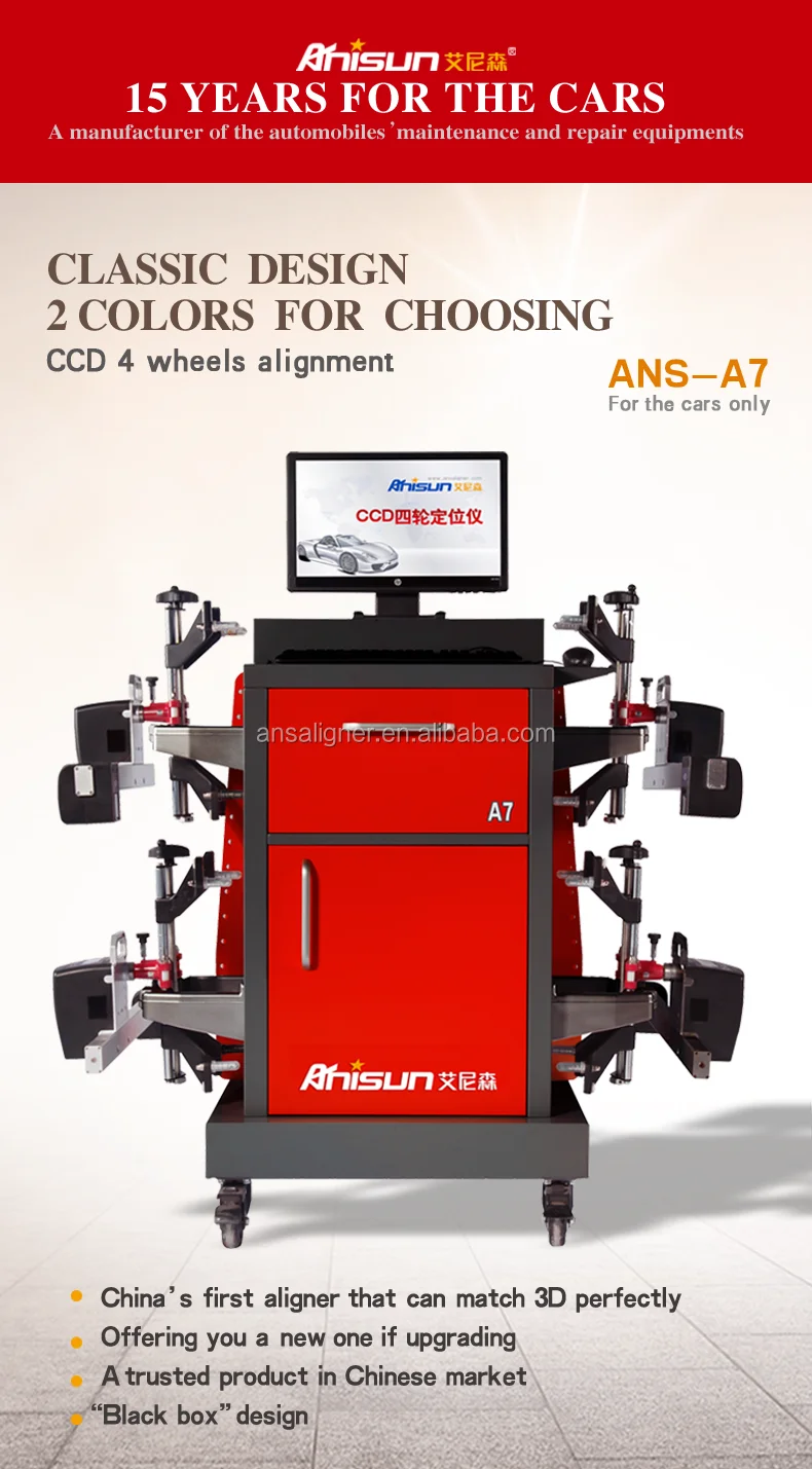 Portable Wheel Alignment Machine,Manual Wheel Alignment Equipment As