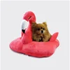 Flamingo Bird Shaped Pet Bed Cat Bed Dog Bed,Animal Shaped Pet Bed,Pet Cartoon Dog Kennel Cat Nest