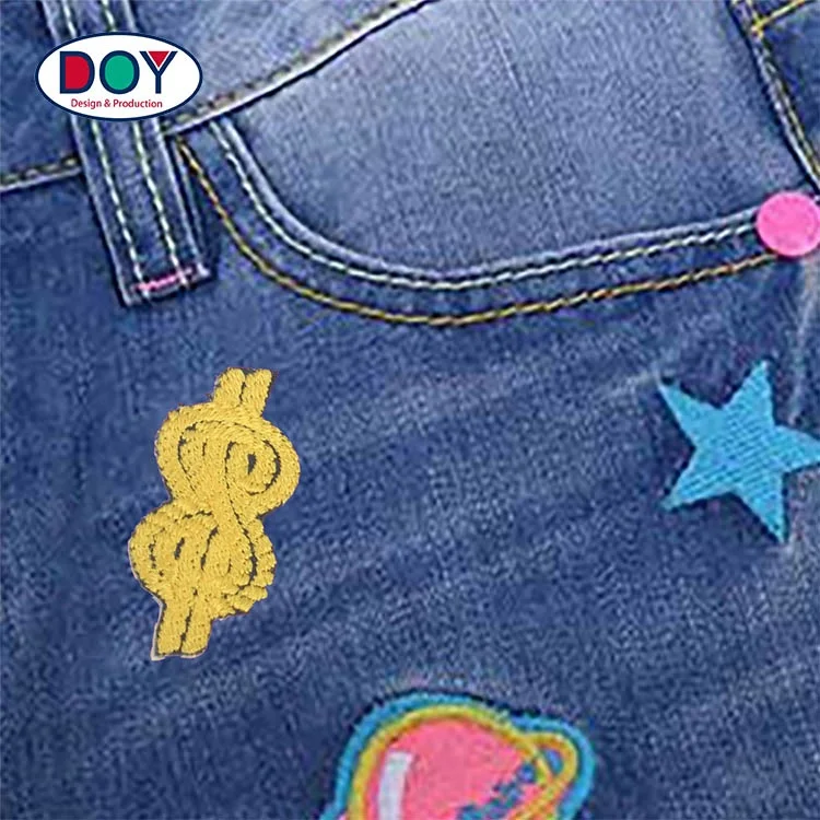 Embroidery Garment Patch Maker Custom Logo Laser Cut Embroidered